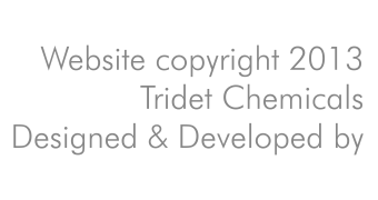 Website copyright Tridet Chemicals 2013